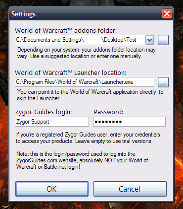 World of Warcraft Addons Folder: